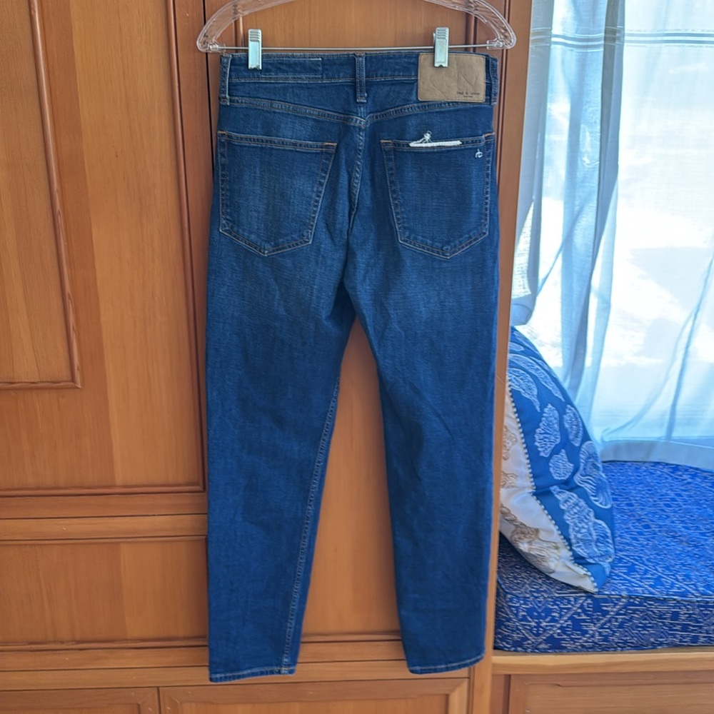 Rag & Bone Rosa Mid Rise Boyfriend, size 25